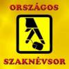 ORSZÁGOS SZAKNÉVSOR -